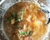 おろしポン酢だこの冷製パスタ　みんと風作り方3写真