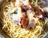 おろしポン酢だこの冷製パスタ　みんと風作り方6写真