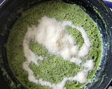 2分☆濃厚抹茶プリン☆材料3つ☆ゼラチン作り方1写真