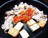 超簡単！厚揚げの豚キムチ！！作り方5写真
