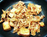 超簡単！厚揚げの豚キムチ！！作り方7写真