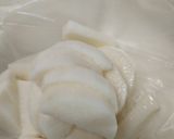 長芋のシャキシャキ梅肉あえ作り方1写真
