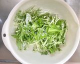 水菜の天ぷら風作り方4写真