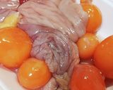 たまひもとキノコの和風煮物作り方1写真