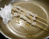 簡単！焼き鳥☆しっとり鶏皮作り方5写真