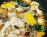 鶏肉とカボチャの甘煮作り方2写真