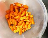 漬時間無洋風レモン味噌味人参浅漬け作り方1写真