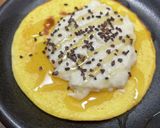 【備忘録】ホエイおからパンケーキ＊作り方4写真