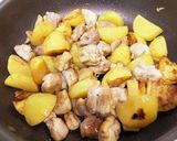 簡単、お腹いっぱい、塩鶏じゃが作り方7写真