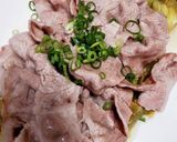 焼き茄子の乗っけ盛り風！冷しゃぶ作り方7写真