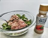 ゴーヤとシーチキンのゴマドレ和え作り方4写真