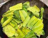 ササミと小松菜のカレーポン炒め作り方6写真