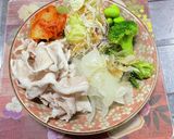 夏ズボラメイン☆冷しゃぶとレンチン玉ねぎ作り方3写真