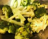 鶏もも肉とブロッコリー玉ねぎのセロリ蒸し作り方2写真