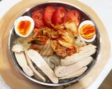 あさりダシダとカンタン酢で韓国冷麺スープ作り方16写真