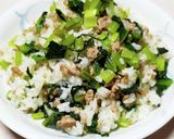小松菜と豚肉のごま油炒め作り方6写真