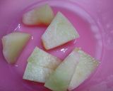 メロンと生ハムの前菜作り方1写真