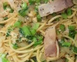 イタリアン大根葉のガーリックパスタ♪作り方4写真