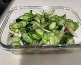 きゅうりと茗荷の酢の物作り方6写真