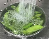 ♡綺麗は美味しい♡万能♡薄皮外した枝豆♡作り方1写真