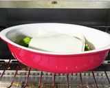 夏野菜食べ切り！オクラの胡麻チーズ焼き作り方5写真
