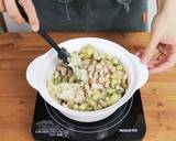 犬ご飯/鶏ももとキウイの低カロリーごはん作り方5写真