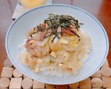 ☆焼き鳥缶の親子丼☆作り方14写真