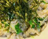 しらす＆カイワレ大根のポン酢チャーハン作り方3写真