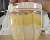 もっちもち♡豆腐でチョコバナナクレープ作り方2写真