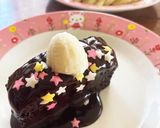 【簡単】チョコかけるだけ！チョコケーキ♡作り方10写真