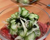 きゅうりと茗荷の酢の物作り方7写真