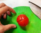 みょうがトマトベーコンの炊き込みご飯作り方9写真