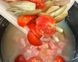 みょうがトマトベーコンの炊き込みご飯作り方20写真