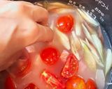 みょうがトマトベーコンの炊き込みご飯作り方22写真