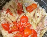 みょうがトマトベーコンの炊き込みご飯作り方24写真