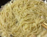 シーフードMIX☆de☆白のパスタ♫作り方5写真