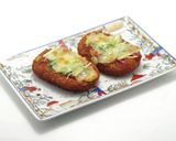 ヘルシオで簡単！残り物コロッケピザ作り方5写真