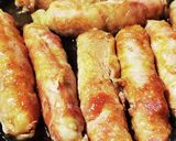 お年寄り絶賛シリーズ・茗荷・肉巻き♫作り方7写真