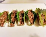 ハンバーグのちくわ包み作り方4写真