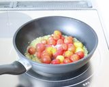 うまっ！な【ミニトマトソースビーンズ】作り方2写真