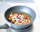 うまっ！な【ミニトマトソースビーンズ】作り方4写真