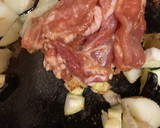 豚肉とじゃがいもとナスの和風炒め作り方12写真