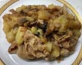 豚肉とじゃがいもとナスの和風炒め作り方18写真