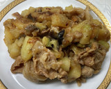 豚肉とじゃがいもとナスの和風炒め作り方18写真