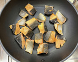 鮭のオイスターカレー炒め作り方3写真