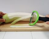 キャベツピーラーで千切り作り方6写真