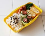 きゅうりリボンを巻いて生ハムをイン作り方4写真