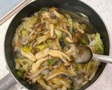 絹揚げ焼きに♪きのこの中華あんかけ作り方6写真