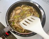 絹揚げ焼きに♪きのこの中華あんかけ作り方7写真
