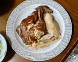 中国のたまり醤油で鶏肉1羽を煮込む、最高作り方5写真